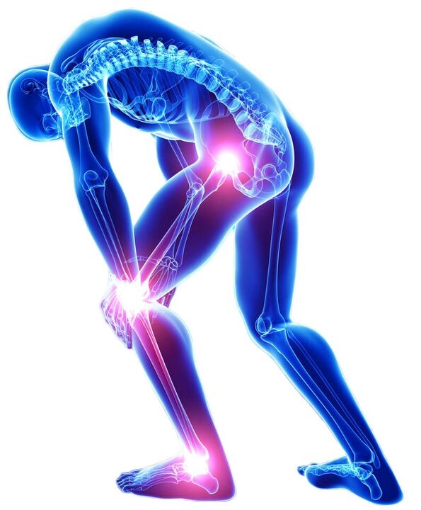 Il dolore acuto durante il movimento è un sintomo di una malattia articolare