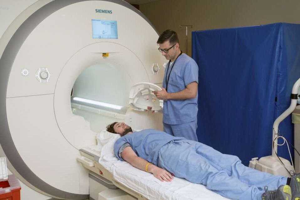 Diagnostica MRI dell'osteocondrosi lombare